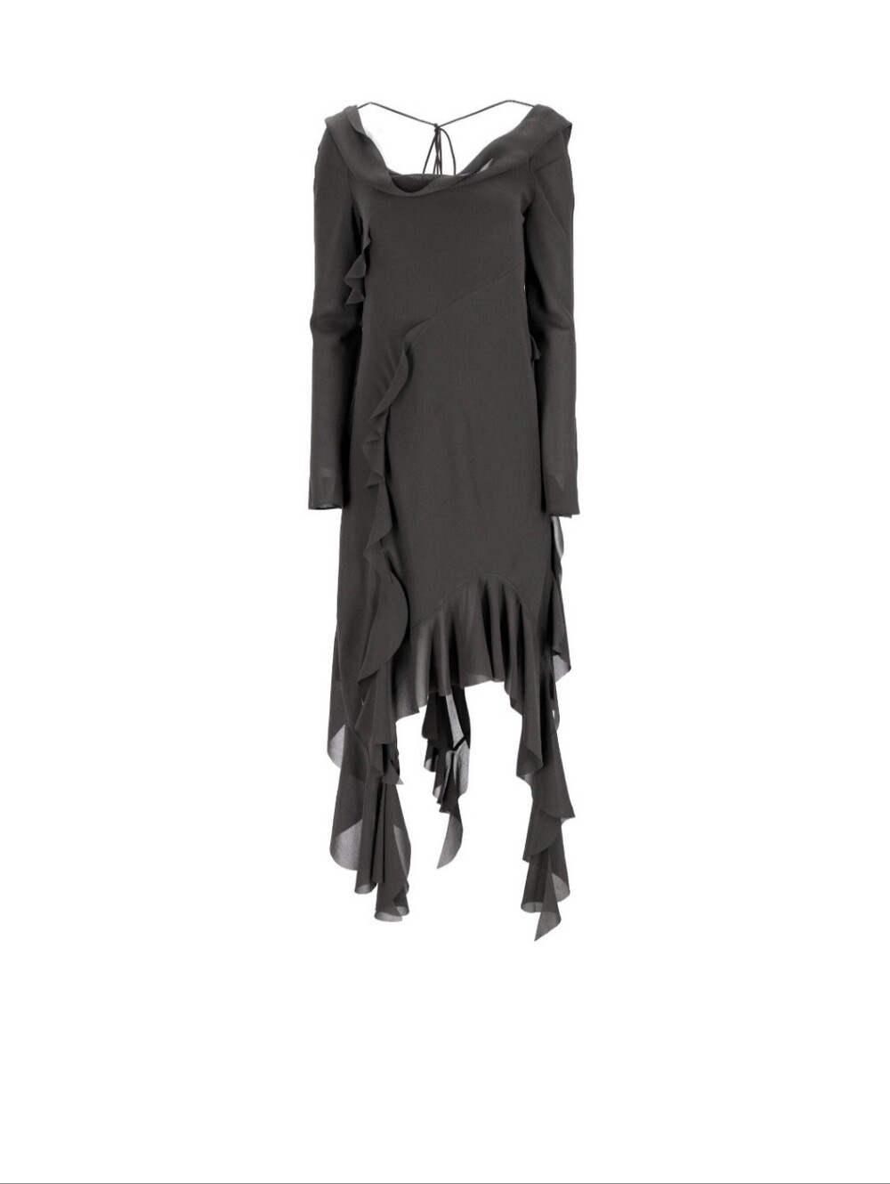 NWT Acne Studio Ruffle Open back dress